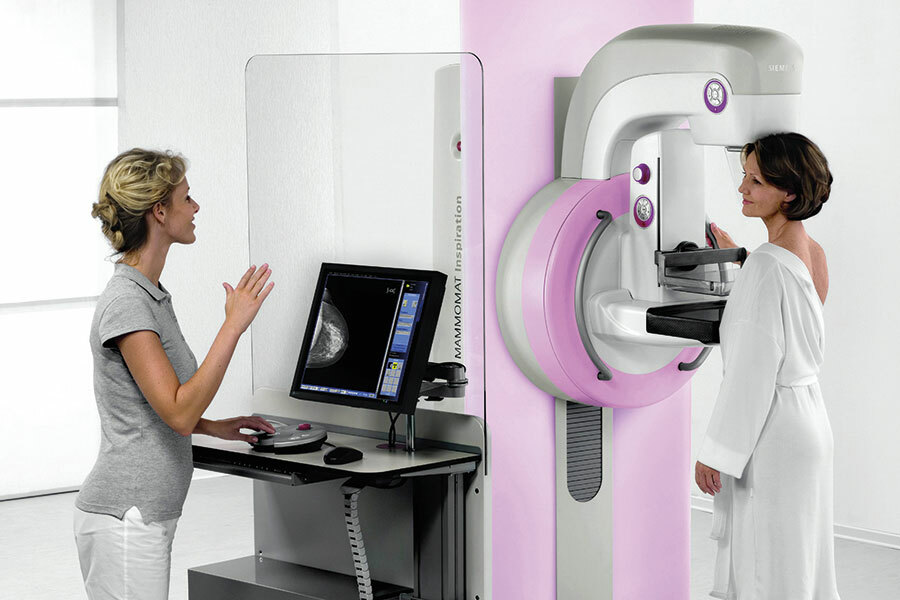 التصوير الشعاعي للثدي هو طريقة لتشخيص عدم توسع