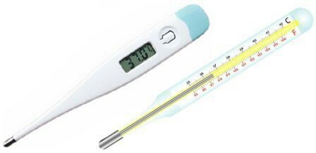 mercury-free thermometer