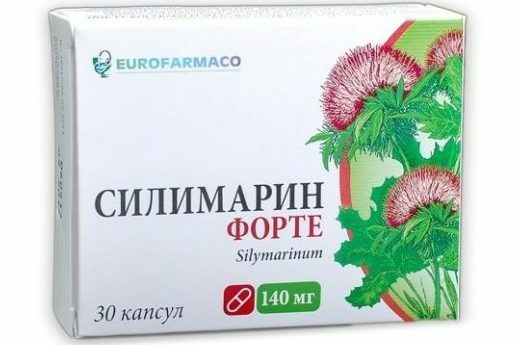 "Силимарин Форте" - лекарство с экстрактом расторопши