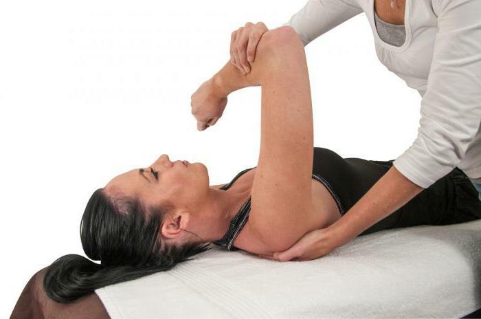 artroza simptomov ramenskega sklepa in zdravljenje gimnastike