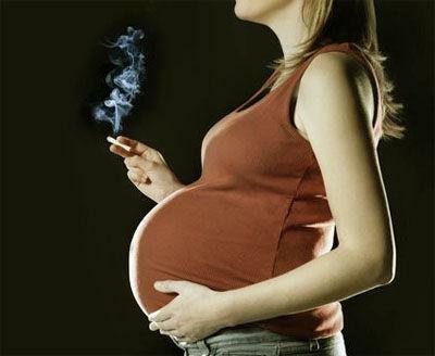 Kan jeg røyke under graviditet?