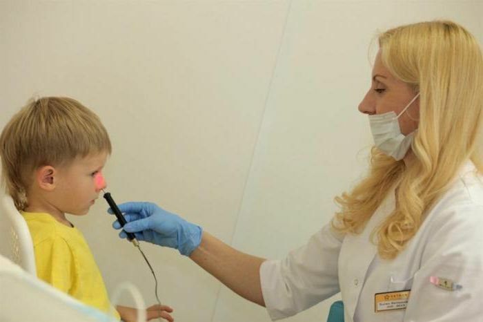 treatment of adenoids by laser in children in Moscow