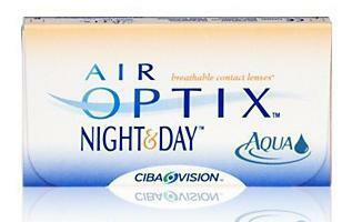 contact lenses Air Optix Aqua user guide