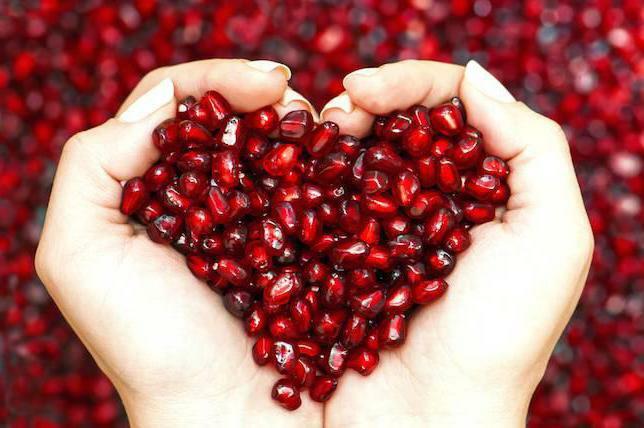 vitamins in pomegranates