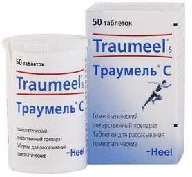 traumeel with tablets