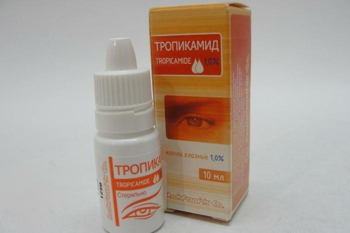 tropikamid očné kvapky inštrukcie