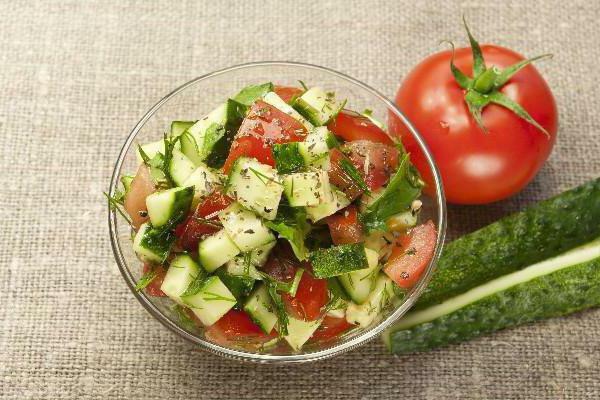 why not eat cucumbers along with tomatoes