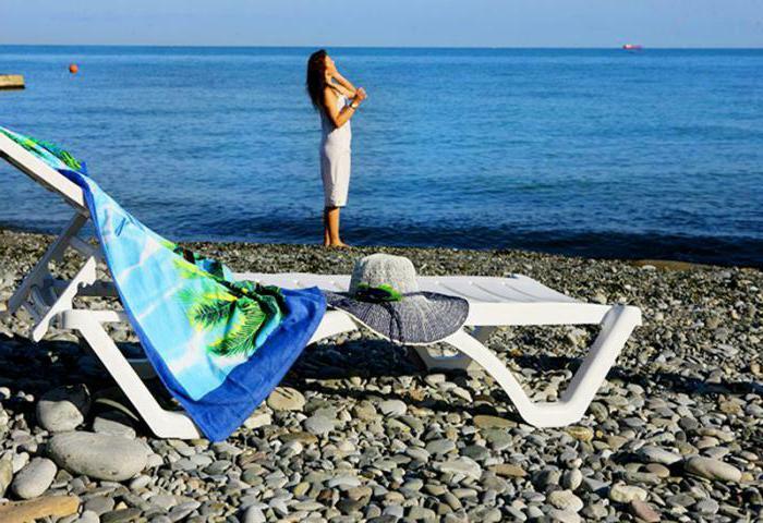 plaża pensjonat edem Soczi