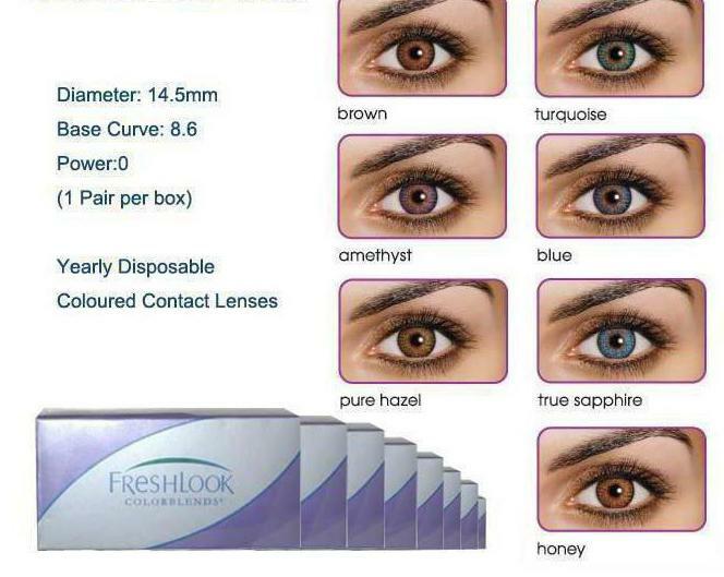 colored lenses freshlook colorblends reviews