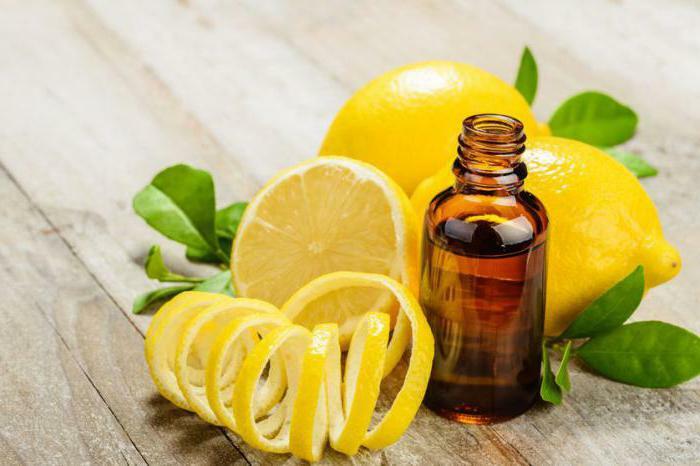 essential oil of lemon