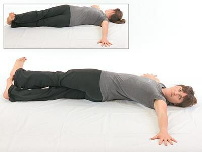 exercise crocodile for the spine