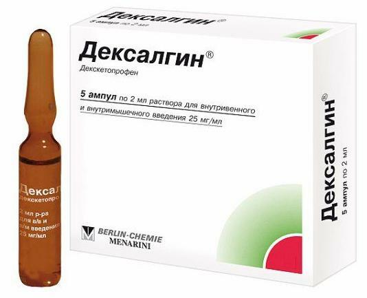 dexalgin ampoules