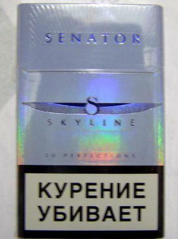senator kinds of cigarette flavors