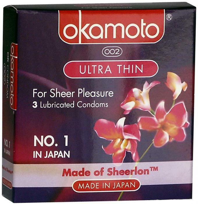 Japanese condoms Okamoto