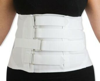 corset for lumbar sacral spine how to wear
