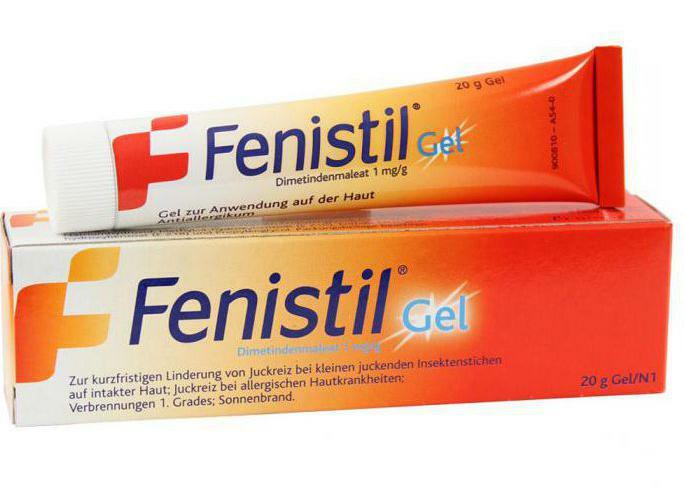 Fenistil gel instruction manual