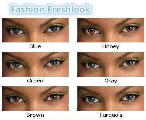 kontaktné šošovky freshlook colorblends