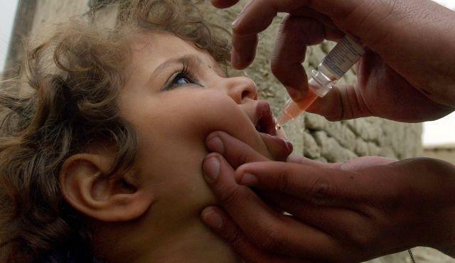 polio vaccine action