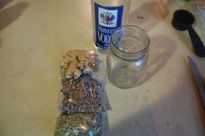 ginger tincture recipe for vodka