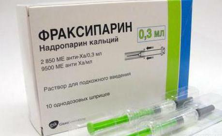 Fraxiparin instructions for use