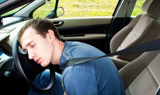 what to do in order not to fall asleep while driving