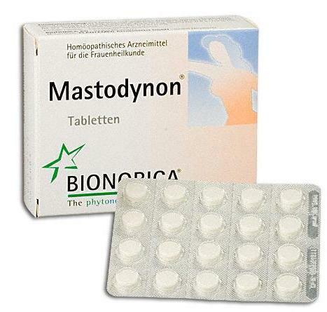 mastodinone drops or tablets
