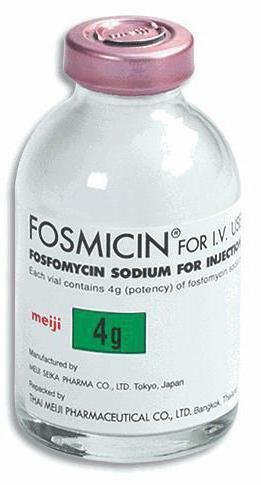 fosfomycin trometamol analogues