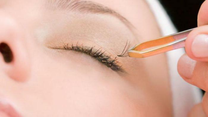 Allergy to glue for eyelash extension treatment