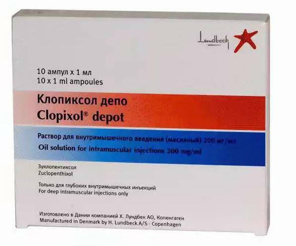 instructions for use of clopixol