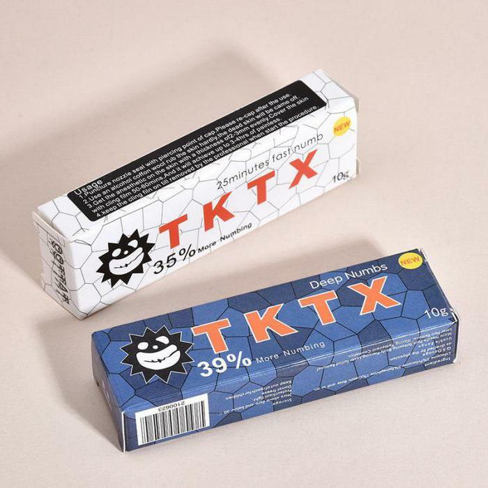 analgesic ointment for tktx tattoo