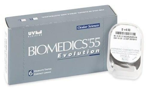 biomedics 55 evolution instructions