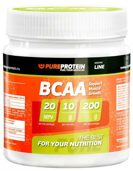BCAA PureProtein reviews