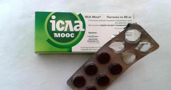 Is it possible to use lozenges of isla moos in children