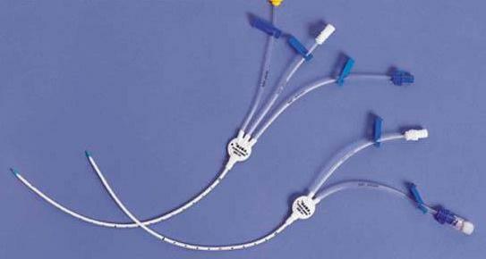 pediatric set for catheterization of central veins