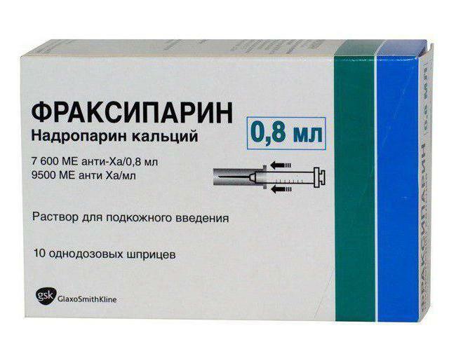 Fraxiparin instructions for use with eco