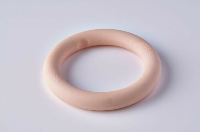 Vaginal ring when lowered