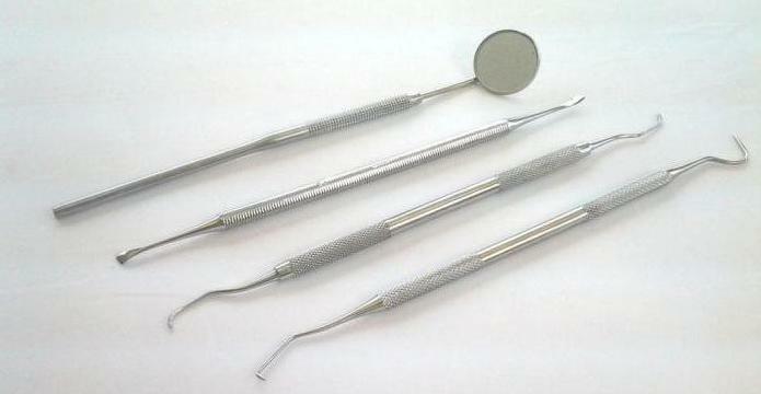 instruments for the removal of dental deposits