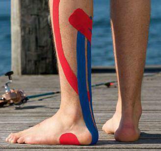 kinesio teip recovery of muscles and joints