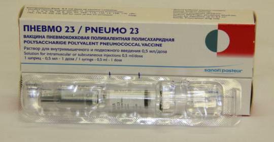 vaccine pneumo 23 instructions