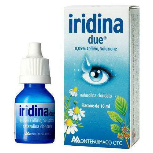 eye drops of iridin