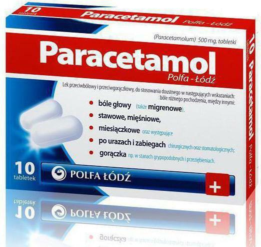 paracetamol action time