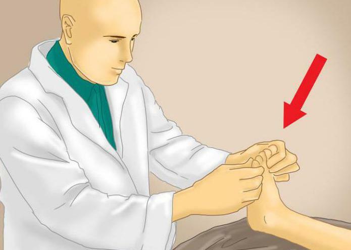 acute pain in the foot when attacking