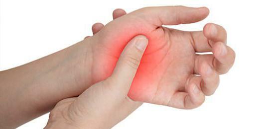 pain in the joint of the thumb