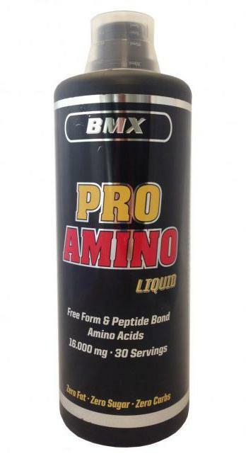 take liquid amino acids