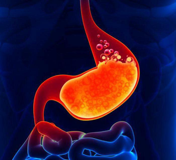nutrition with exacerbation of gastritis with high acidity