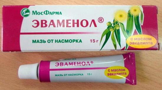ointment evamenol instructions for use