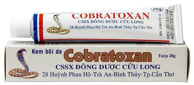 kobratoksan ointment instructions for use review