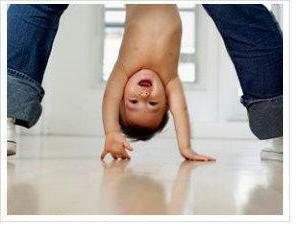 Vestibular exercises for infants