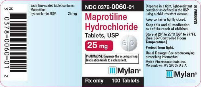 maprotiline отзывы