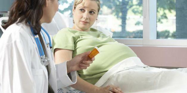 hospitalization of pregnant women with extragenital pathology